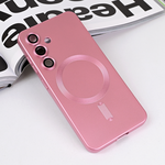 Maska / futrola Magsafe Chrome za Samsung S921B Galaxy S24 roze.