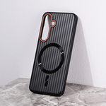 Maska / futrola Magsafe Stripe za Samsung S921B Galaxy S24 crna.