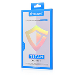 Zastitno staklo GLASS - Staklena zaštita za ekran Privacy Teracell Titan 2.5D za iPhone 12/12 Pro/13/13 Pro 6.1 crni.