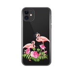 Silikonska maska / futrola print ultra tanka za iPhone 11 6.1 Flamingo.