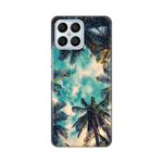 Silikonska maska / futrola print ultra tanka za Huawei Honor X8 Palm tree.