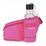 Maska / futrola oko struka Romix RH23 za bidon pink.