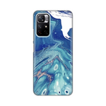 Silikonska maska / futrola print za Xiaomi Redmi Note 11T 5G/Poco M4 Pro 5G Blue Marble.