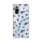 Silikonska maska / futrola print ultra tanka za Xiaomi Redmi Note 10 Pro/Redmi Note 10 Pro Max Heart Pattern.