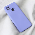 Maska / futrola Teracell Soft Velvet za Xiaomi Redmi 10C ljubicasta.