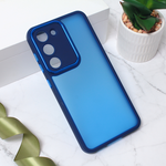Maska / futrola Shining Camera za Samsung S911B Galaxy S23 5G plava.