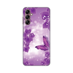 Silikonska maska / futrola print za Samsung A146B Galaxy A14 4/5G Butterfly And Flowers.