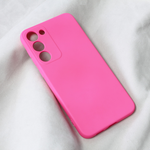Maska / futrola Teracell Soft Velvet za Samsung S916B Galaxy S23 Plus pink.