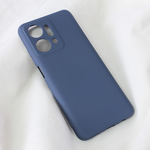 Maska / futrola Teracell Soft Velvet za Huawei Honor X7a tamno plava.