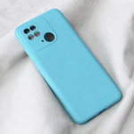Maska / futrola Teracell Soft Velvet za Xiaomi Redmi 10C mint.