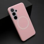 Maska / futrola PASTEL COLOR MagSafe za Samsung S931 Galaxy S25 5G roze (MS).