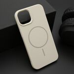 Maska / futrola JELLY MagSafe za iPhone 14 (6.1) titanijum (MS).