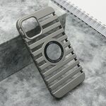 Maska / futrola LINES LOGO CUT za Iphone 12/12 Pro (6.1) siva (MS).