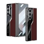 Maska / futrola LEATHER STYLE za Samsung Galaxy Z Fold 6 5G crvena (MS).