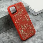 Maska / futrola MACHINERY za iPhone 11 (6.1) crvena (MS).