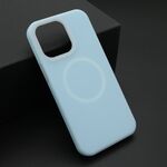 Maska / futrola PASTEL COLOR MagSafe za iPhone 15 Pro Max (6.7) plava (MS).