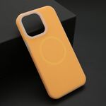 Maska / futrola PASTEL COLOR MagSafe za iPhone 15 Pro Max (6.7) narandzasta (MS).