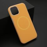 Maska / futrola PASTEL COLOR MagSafe za iPhone 14 (6.1) narandzasta (MS).