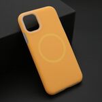 Maska / futrola PASTEL COLOR MagSafe za iPhone 11 (6.1) narandzasta (MS).
