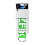 Maska / futrola RING WRAP za Samsung F721B Samsung F721 Galaxy Z Flip 4 bela (MS).