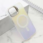 Maska / futrola SHINE MagSafe za iPhone 15 bela (MS).