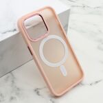 Maska / futrola SILKY MAGSAFE II za iPhone 14 Pro (6.1) roze (MS).