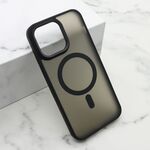 Maska / futrola SILKY MAGSAFE II za iPhone 15 Pro (6.1) crna (MS).