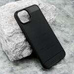 Silikonska maska / futrola BRUSHED za iPhone 15 Plus crna (MS).