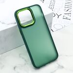 Maska / futrola SHINING CAMERA za iPhone 15 Pro Max (6.7) zelena (MS).