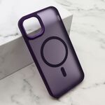 Maska / futrola SILKY MAGSAFE II za iPhone 11 (6.1) ljubicasta (MS).