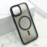 Maska / futrola SHINING MAGSAFE za iPhone 15 crna (MS).