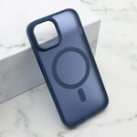 Maska / futrola SILKY MAGSAFE II za iPhone 15 plava (MS).