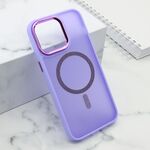 Maska / futrola SHINING MAGSAFE za iPhone 15 Pro Max (6.7) ljubicasta (MS).