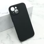 Maska / futrola Soft Silicone za iPhone 15 crna (MS).