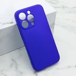 Maska / futrola Soft Silicone za iPhone 15 Pro (6.1) plava (MS).