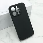 Maska / futrola Soft Silicone za iPhone 15 Pro (6.1) crna (MS).