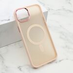 Maska / futrola SILKY MAGSAFE za iPhone 15 Plus pink (MS).