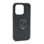 Maska / futrola Square ring za iPhone 14 Pro crna (MS).