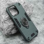 Maska / futrola Square Ring za iPhone 15 Pro Max (6.7) zelena (MS).