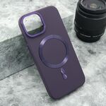 Maska / futrola TRUE COLOR MAGSAFE za iPhone 15 ljubicasta (MS).