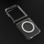 Maska / futrola STANDARD MagSafe za Samsung F741 Galaxy Z Flip 6 providna (bela) (MS).