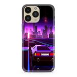 Maska / futrola ultra tanka print providna NEON WAVE za iPhone 14 Pro Max (6.7) NW03 (MS).