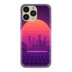 Maska / futrola ultra tanka print providna NEON WAVE za iPhone 14 Pro Max (6.7) NW04 (MS).