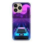 Maska / futrola ultra tanka print providna NEON WAVE za iPhone 14 Pro Max (6.7) NW02 (MS).