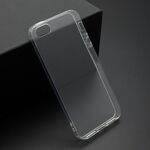 Silikonska maska / futrola ultra tanka PROTECT silikon za iPhone SE 2018 providna (bela) (MS).