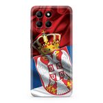 Maska / futrola ultra tanka print providna za Huawei Honor X6 SRB10 (MS).