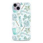 Maska / futrola ultra tanka print providna za iPhone 14 Plus (6.7) ND0301 (MS).