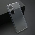 Silikonska maska / futrola ultra tanka PROTECT silikon za Huawei Nova 11i providna (bela) (MS).
