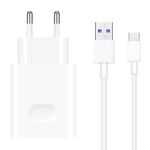 Kucni punjac Huawei USB CP404 22.5W sa Type-C kablom beli original (55033325) (MS).