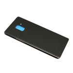 POKLOPAC BATERIJE ZA SAMSUNG A730F GALAXY A8 PLUS 2018 crni (NO LOGO) (MS).